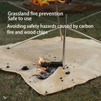 Fire Retardant Grill Mat – Heat Resistant Protection for Outdoor BBQ Camping