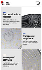 UFO LED High Bay Light – Industrial Power for Warehouse and Garage Lighting
