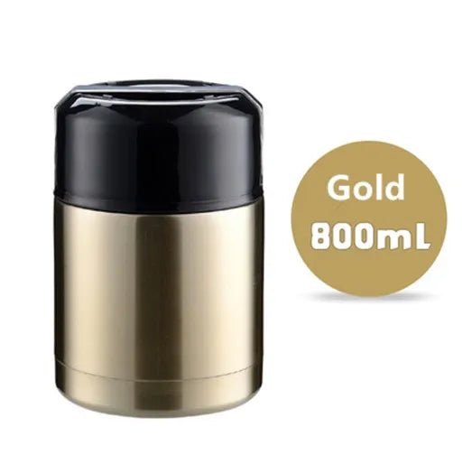 Stainless Steel Vacuum Lunch Box – 1000ML Insulated Food Container for Travel