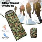 Camouflage Sleeping Bag – Dirt Proof Hooded Bedding for Outdoor Camping