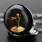 Prince and Rose Pocket Watch – Vintage Pendant Clock for Kids Men and Women