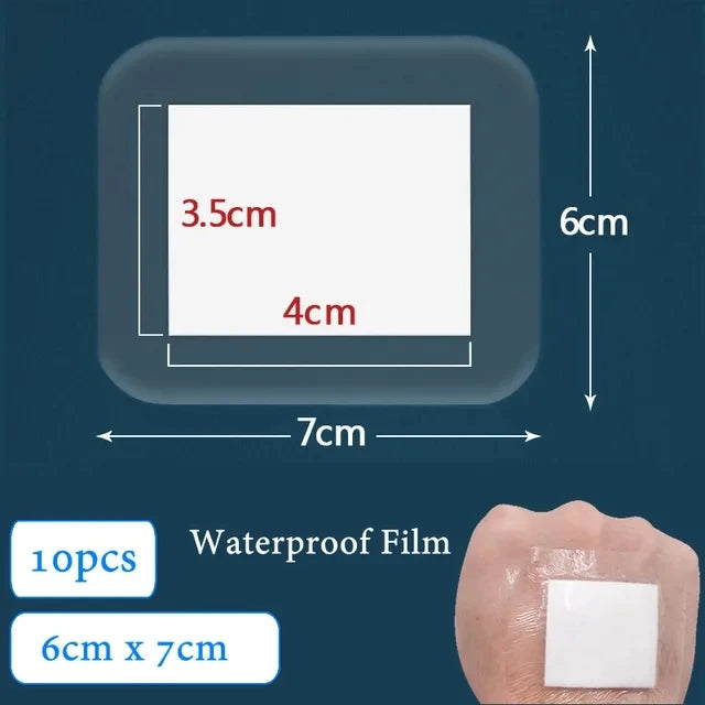 Sterile Adhesive Bandages – Waterproof Wound Dressing for First Aid Kits