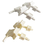 Toilet Seat Hinge Replacement Kit – Universal Fixing Screws for Repairs