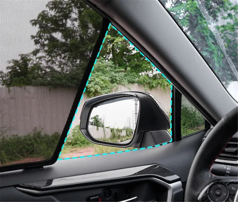 Magnetic Car Window Sunshade – Mesh Privacy Curtain for BMW X3 F25