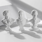 Mini Greek Mythology Bust – Plaster Sculpture for Art Drawing Practice