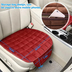 Non-Slip Car Seat Cushion – Ergonomic Memory Foam Pad for Vehicle and Office