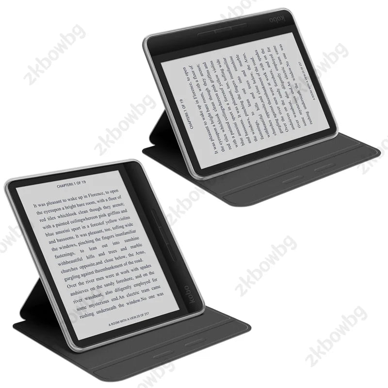 Magnetic Ebook Case – 360° Rotatable Stand for Kobo Libra Colour/Libra 2