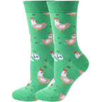Colorful Cartoon Animal Crew Socks – Fun Harajuku Apparel for Men and Women