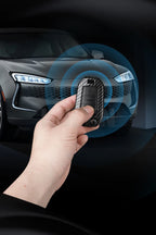 Carbon Fiber Car Key Case – Protective Fob Cover for Peugeot and Citroen