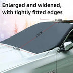 Magnetic Windshield Snow Cover – Waterproof Sun Shade for Winter Car Protection