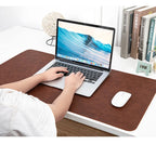 Large PU Leather Desk Pad – Waterproof Protective Mat for Office Gaming