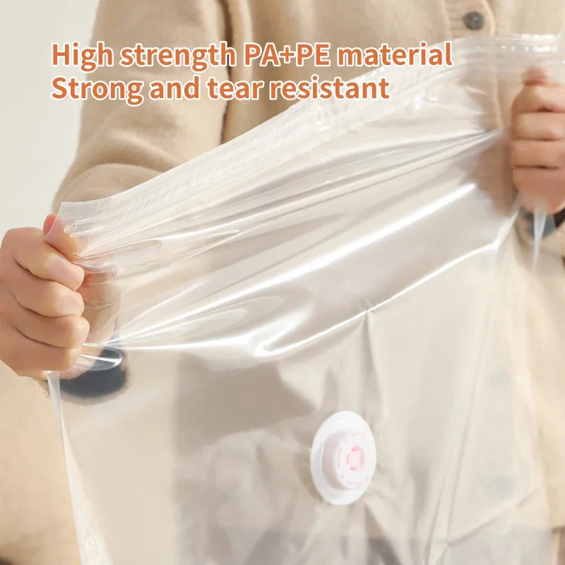 Large Vacuum Storage Bags – Airtight Compression Seals for Clothing Comforters