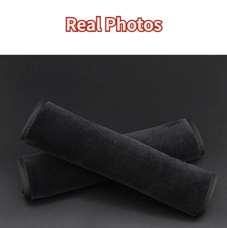Adjustable Car Seat Belt Covers – Soft Shoulder Strap Pads for Driving Comfort