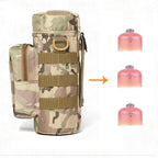 Molle Water Bottle Pouch – Tactical Kettle Carrier for Outdoor Camping