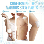 Large Hypoallergenic Non-Woven Adhesive Bandages – Medical Wound Dressings for First Aid