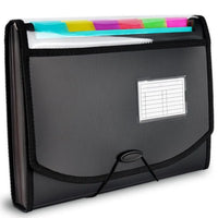 Expanding File Folder – 13 Pockets with Dividers for Document Organization