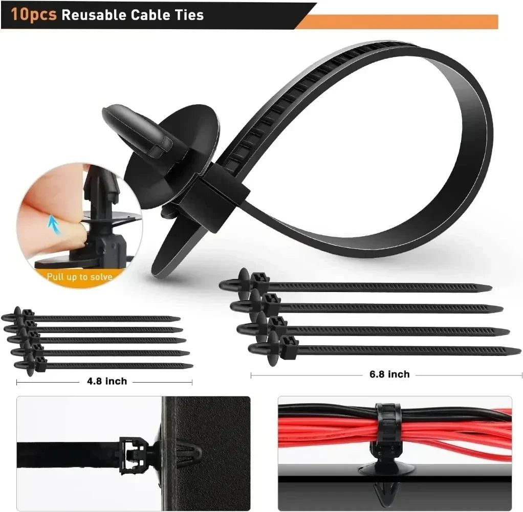 Automotive Plastic Fastener Kit – Bumper and Fender Rivet Retainers for Car Repair