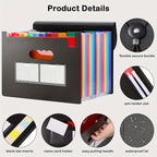 Expandable File Folder – 25 Pocket Accordion Organizer for Documents