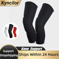 Elastic Knee Compression Sleeve – Foam Patella Support for Basketball Sports