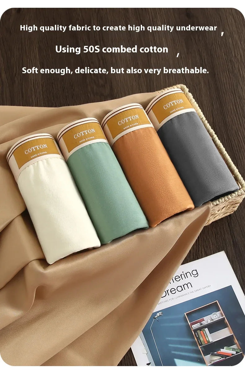 Cotton Boxer Briefs – Breathable Men’s Underwear for Everyday Comfort