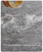 Marble Adhesive Wallpaper – Oil-Proof Film for Kitchen Countertop Renovation