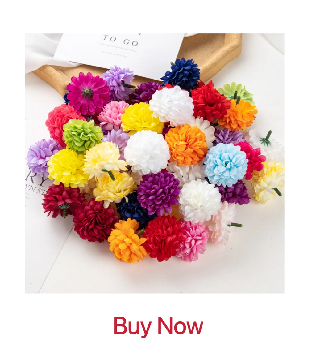 Artificial PE Rose Flowers – UV Resistant Decor for Wedding and DIY Crafts