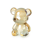Crystal Bear Figurine – Cute Glass Animal Paperweight for Home Decor Gift