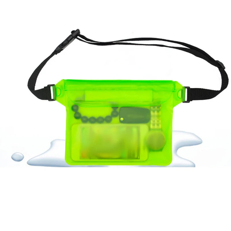 Waterproof Dry Waist Bag – Floating Pouch for Swimming Diving and Boating
