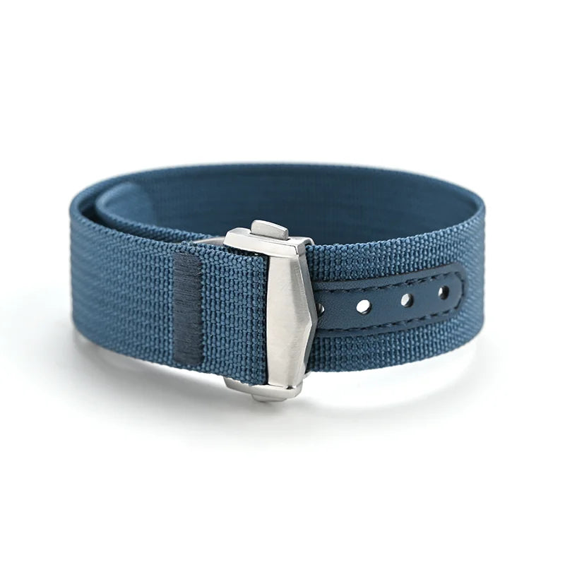 20mm Nylon Watch Strap – Durable Sport Bracelet for Swatch x Omega MoonSwatch