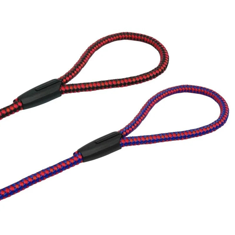 Adjustable Nylon Triple Dog Leash – No-Tangle 3 Way Lead for Walking Pets