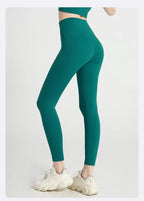 High Waisted Yoga Leggings – Naked Feel Fitness Pants for Gym and Running