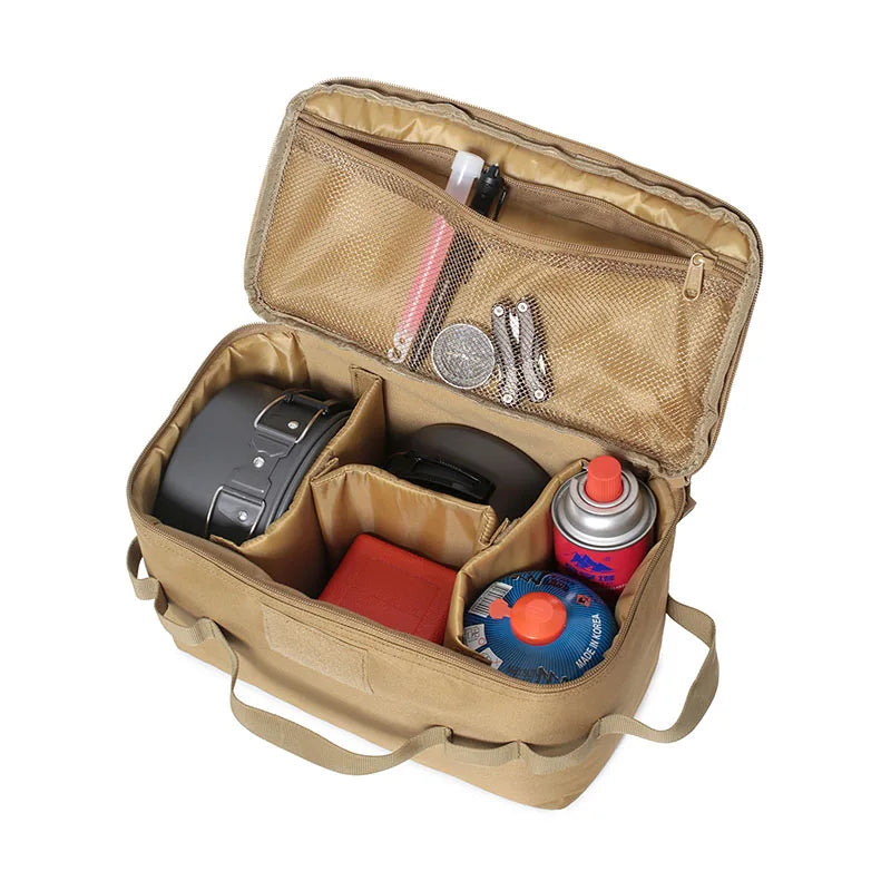 Large Capacity Outdoor Storage Bag – Multifunction Organizer for Camping