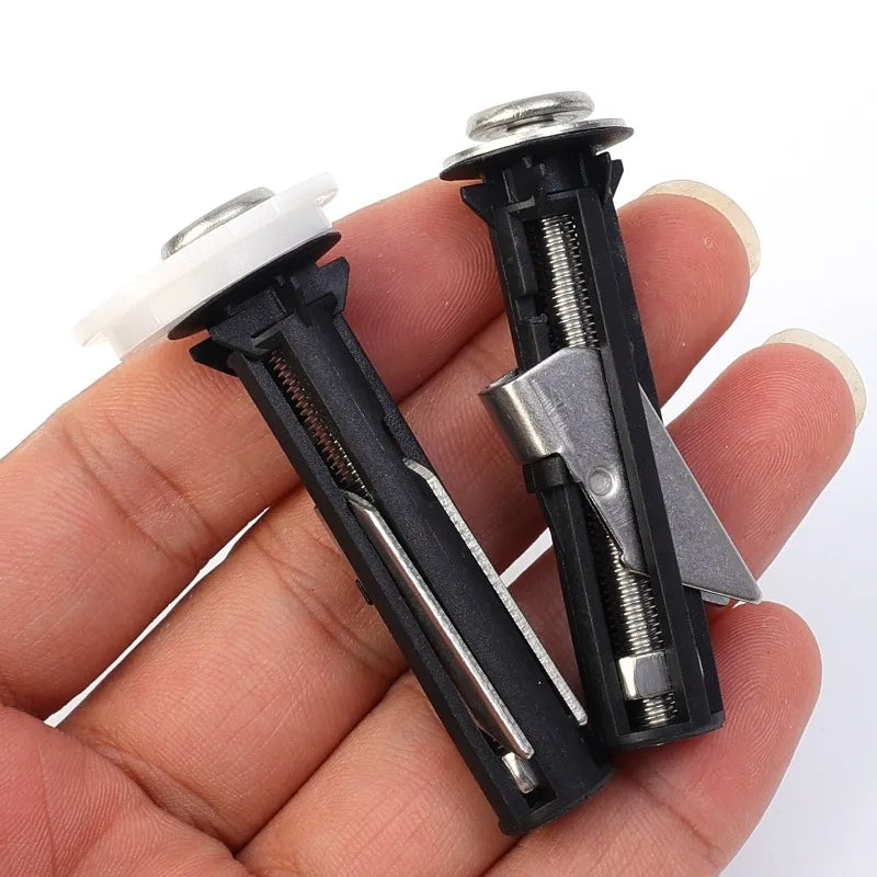 Stainless Steel Toilet Seat Bolt – Retractable Fixing Hardware for Toilet Lids