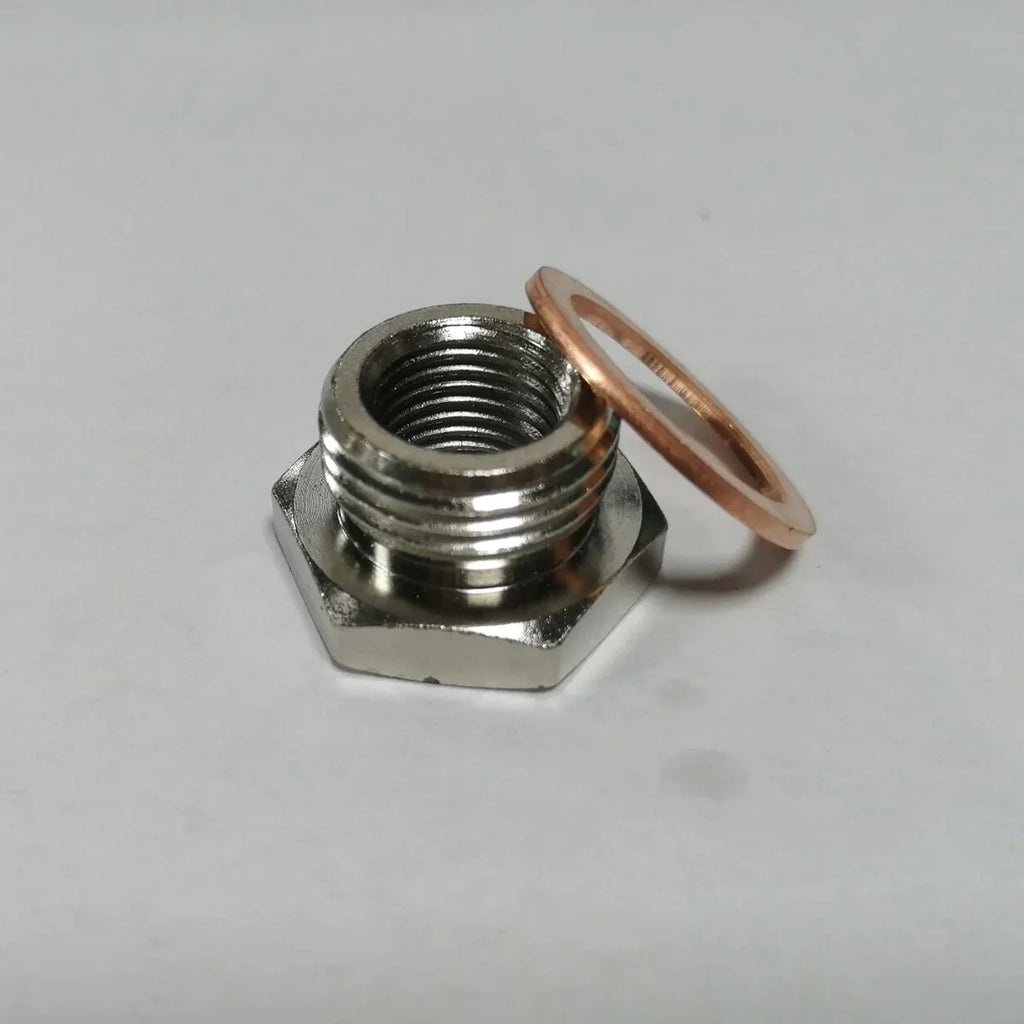 Oxygen Sensor Adapter – M18x1.5 to M12x1.25 Stainless Steel for Car Exhaust