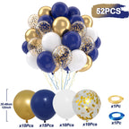 Metallic Pearl and Confetti Balloons – Decorative Latex Set for Party Events