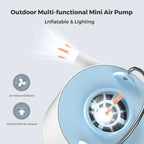 Portable Electric Air Pump – Rechargeable Camping Light for Inflatables