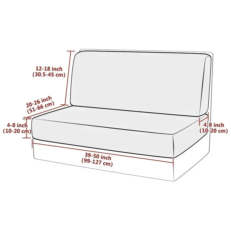 Jacquard RV Dinette Cushion Covers – Stretch Fabric for Camper Seat Protection