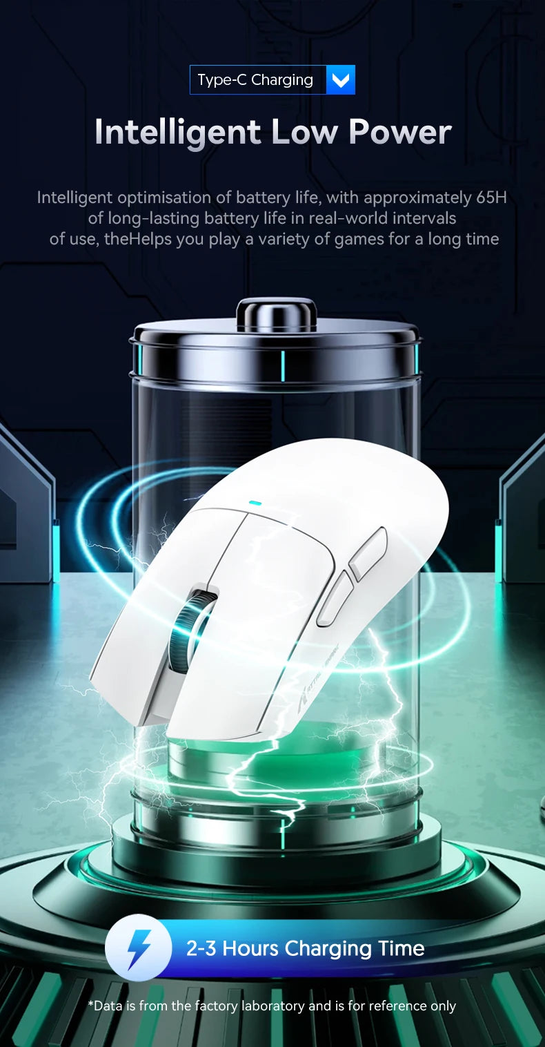 Attack Shark X11 Wireless Gaming Mouse – RGB Tri-Mode for PC Esports
