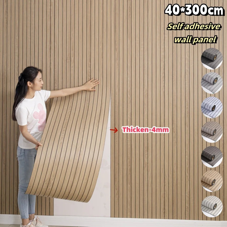 3D Self-Adhesive Foam Wall Panels – Peel and Stick Decor for Living Room