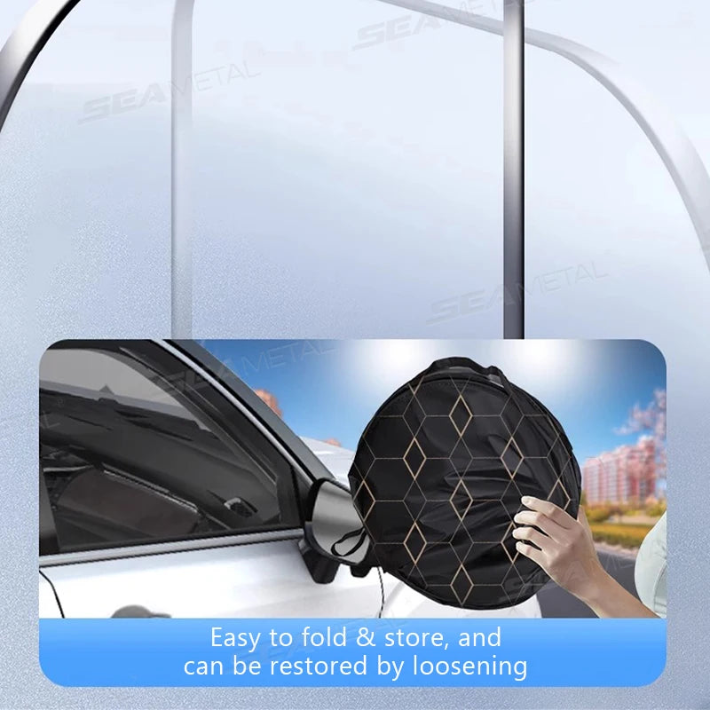 5-Layer Windshield Sun Shade – Foldable UV Protection for Sedan SUV MPV