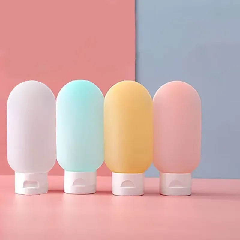 Leak-Proof Travel Bottles Set – Refillable Containers for Toiletries