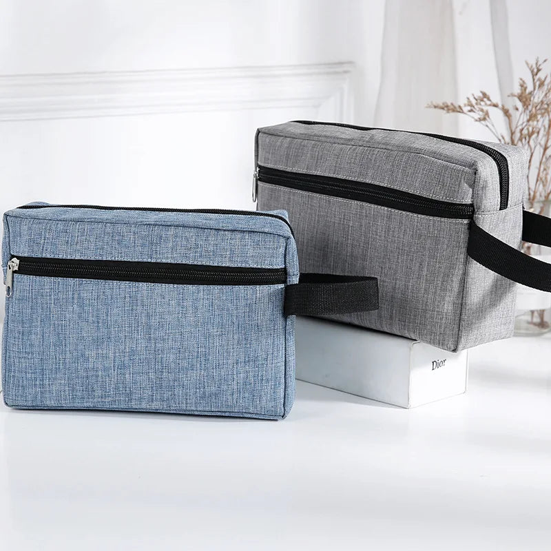 Portable Toiletry Organizer – Travel Cosmetic Pouch for Men and Women