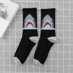 Harajuku Cotton Crew Socks – Unisex Hip Hop Streetwear for Casual Wear