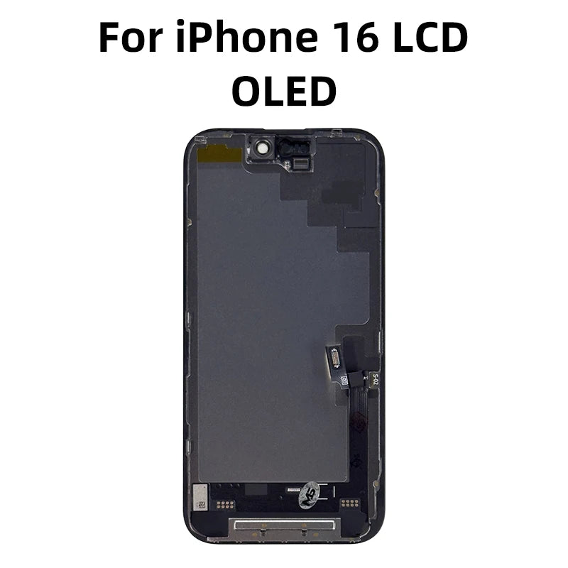 OLED Display Screen Replacement for iPhone 13 14 15 16 Pro Max with Touch
