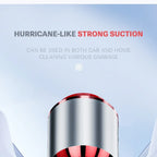 Portable Cordless Handheld Vacuum – High-Power Suction for Car and Home