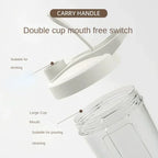 Portable Electric Protein Shaker – 450ml USB Rechargeable Mixer for Fitness Gym