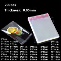 Transparent Self-Adhesive Bags – Waterproof OPP Pouch for Gift Packaging