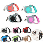 Retractable Nylon Dog Leash – Durable Automatic Lead for Small to Large Pets