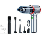 Portable Cordless Handheld Vacuum – High-Power Suction for Car and Home