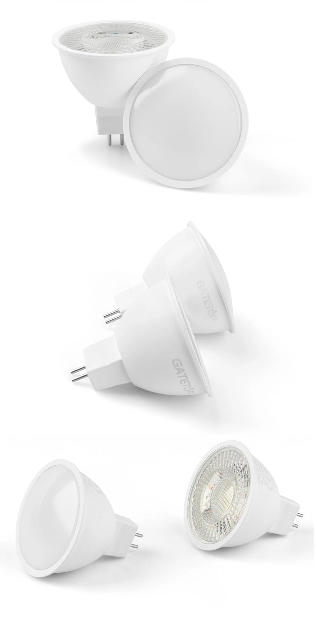 MR16 LED Spotlight Bulb – 6W GU5.3 Energy Efficient Lamp for Home Lighting